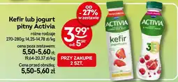 Żabka Kefir lub jogurt pitny Activia oferta