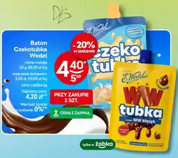 Żabka Baton Czekotubka Wedel oferta