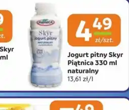 Gama Jogurt pitny Skyr Piątnica naturalny oferta