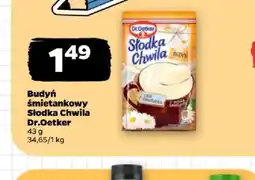 Netto Budyń śmietankowy Słodka Chwila Dr.Oetker oferta