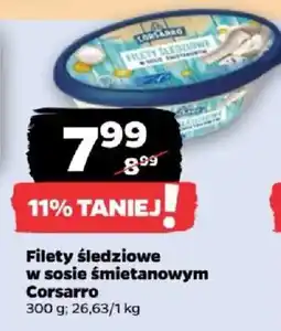 Netto Filety śledziowe w sosie śmietanowym Corsarro oferta