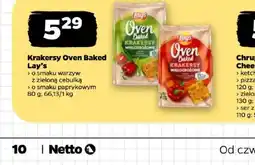 Netto Krakersy Oven Baked Lay's oferta