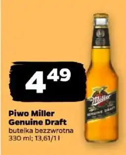 Netto Piwo Miller Genuine Draft oferta