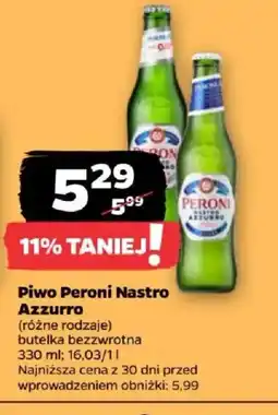 Netto Piwo Peroni Nastro Azzurro oferta