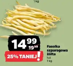 Netto Fasolka szparagowa żółta luz oferta