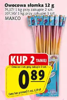 Prim Market Owocowa słomka MAXCO oferta