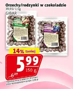 Prim Market Orzechy/rodzynki w czekoladzie GIBAR oferta
