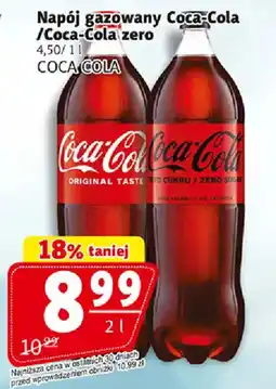 Prim Market Napój gazowany Coca-Cola /Coca-Cola zero oferta