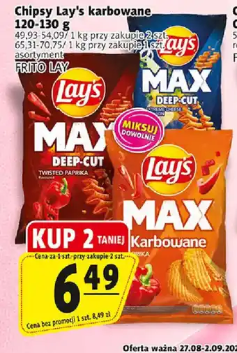 Prim Market Chipsy Lay's karbowane oferta