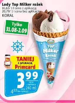 Prim Market Lody Top Milker rożek oferta