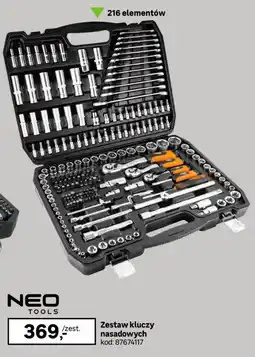 Leroy Merlin NEO TOOLS Zestaw kluczy nasadowych oferta