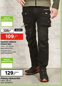 Leroy Merlin Spodnie robocze DENIM NEO oferta