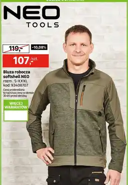 Leroy Merlin Bluza robocza softshell NEO oferta