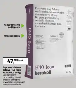Leroy Merlin Zaprawa klejowa żelowa H40 ICON KERAKOLL oferta