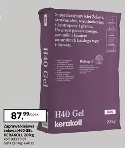Leroy Merlin Zaprawa klejowa żelowa H40 GEL KERAKOLL oferta