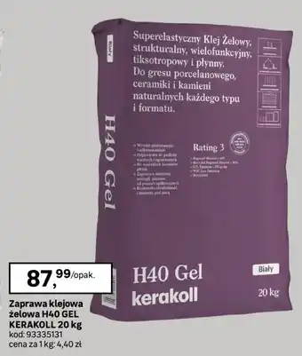 Leroy Merlin Zaprawa klejowa żelowa H40 GEL KERAKOLL oferta