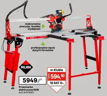 Leroy Merlin Przecinarka elektryczna Rubi oferta