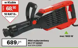 Leroy Merlin Młot wyburzeniowy 65 J YT-82001 oferta