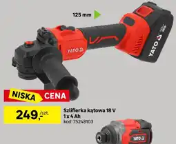 Leroy Merlin Szlifierka kątowa 18 V oferta
