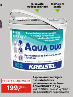 Leroy Merlin Zaprawa uszczelniająca dwuskładnikowa polimerowo-cementowa AQUA DUO 822 oferta
