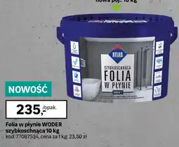 Leroy Merlin Folia w płynie WODER szybkoschnąca oferta