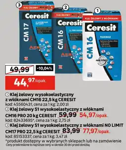 Leroy Merlin Klej żelowy wysokoeластyczny z włóknami CM16 oferta