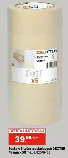 Leroy Merlin Zestaw 5 taśm maskujących DEXTER oferta
