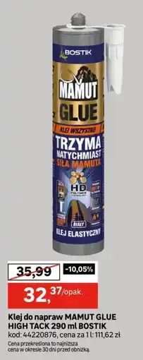 Leroy Merlin Klej do napraw MAMUT GLUE HIGH TACK oferta