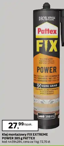 Leroy Merlin Klej montażowy FIX EXTREME POWER oferta