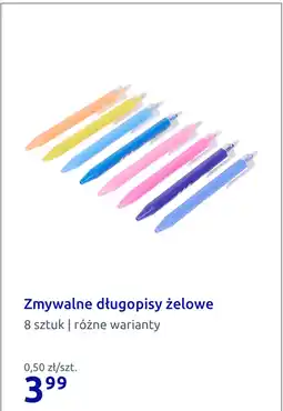 Action Zmywalne długopisy żelowe oferta