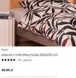 Home&You Essex pościel z mikrofibry folda 200x220 cm oferta