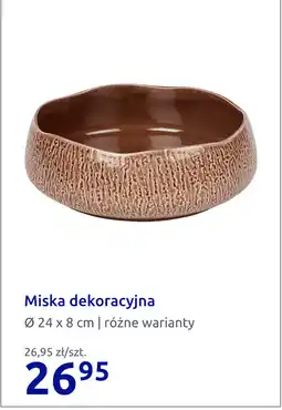 Action Miska dekoracyjna Ø 24 x 8 cm oferta