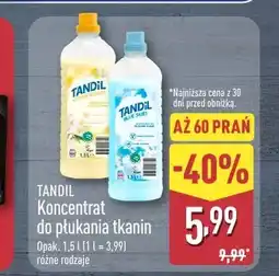 ALDI Koncentrat do płukania tkanin Tandil oferta