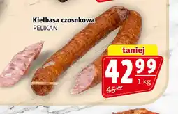 Prim Market Kiełbasa czosnkowa Pelikan oferta