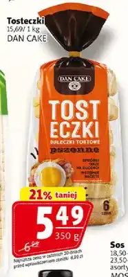 Prim Market Tosteczki bułeczki tostowe pszenne Dan Cake oferta