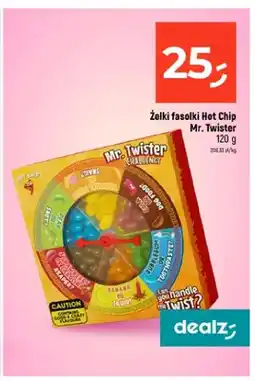 Dealz Żelki fasolki Hot Chip Mr. Twister oferta