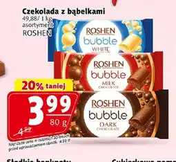 Prim Market Czekolada z bąbelkami biała Roshen oferta