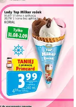 Prim Market Lody rożek Top Milker oferta