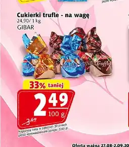 Prim Market Cukierki trufle na wagę Gibar oferta