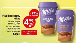 Żabka Napój mleczny Milka caramel oferta