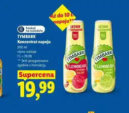 Lidl Koncentrat napoju Tymbark oferta