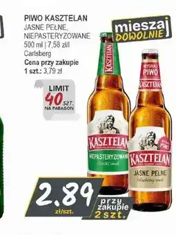 Słoneczko Piwo Kasztelan Niepasteryzowane oferta