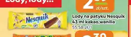 Gama Lody na patyku Nesquik kakao wanilia oferta