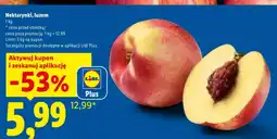 Lidl Nektarynki oferta