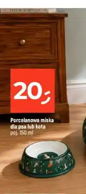 Dealz Porcelanowa miska dla psa lub kota oferta