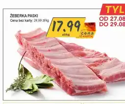 Słoneczko Żeberka paski oferta