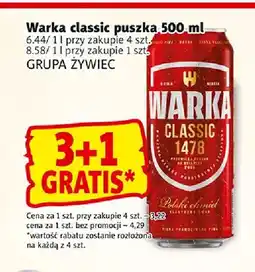 Prim Market Piwo Warka Classic oferta