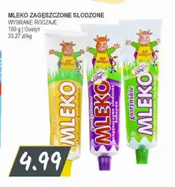 Słoneczko Mleko zagęszczone słodzone karmelowe Gostyń oferta