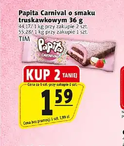 Prim Market Ciastko Papita Carnival o smaku truskawkowym oferta