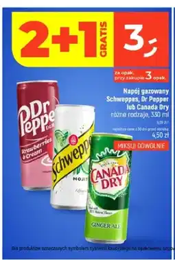 Dealz Napój gazowany Dr Pepper Strawberries & Cream oferta